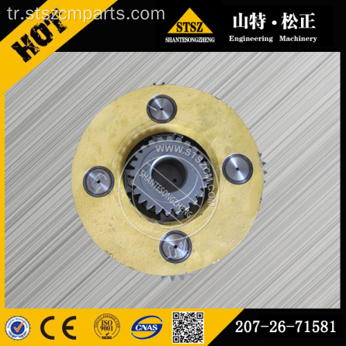 Komatsu ekskavatör PC200-6 kule dönüş motoru takımı 706-75-01101